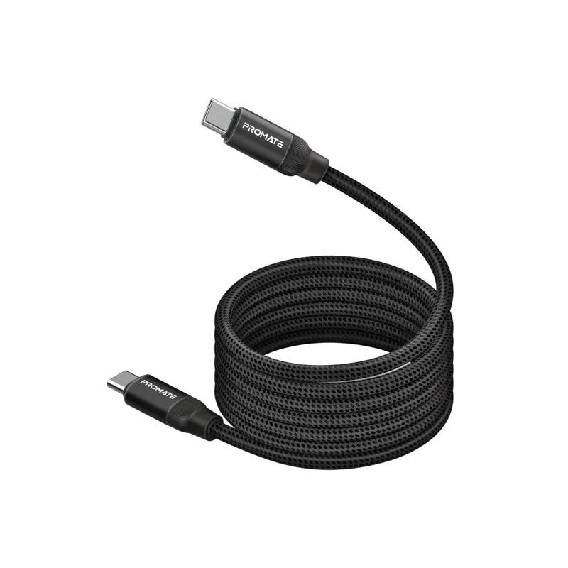 Promate Springy 120cm C - C 60W Cable